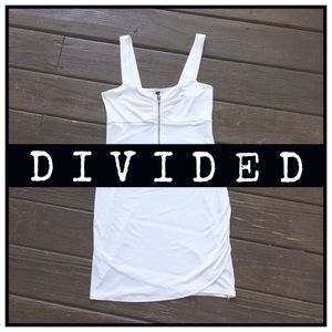 DIVIDED White Cocktail Dress